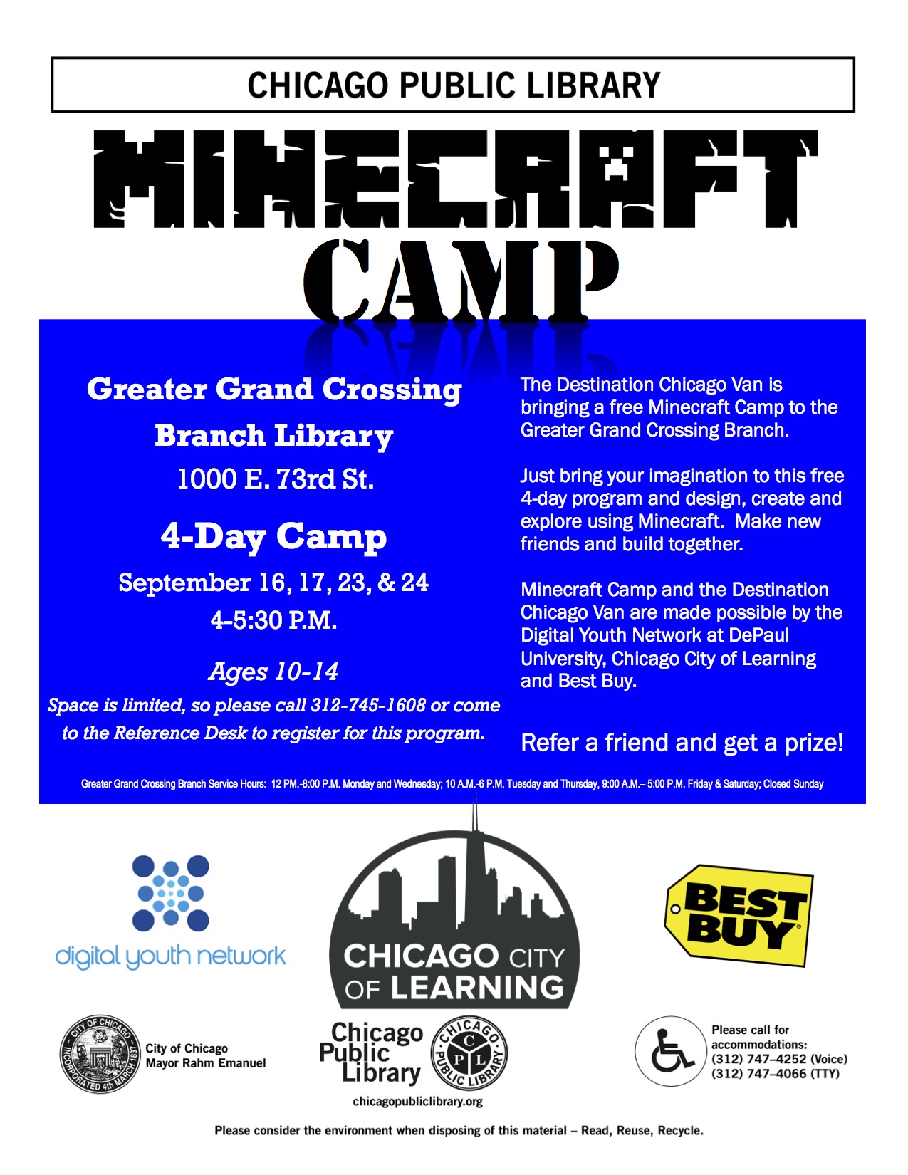 Minecraft Camp