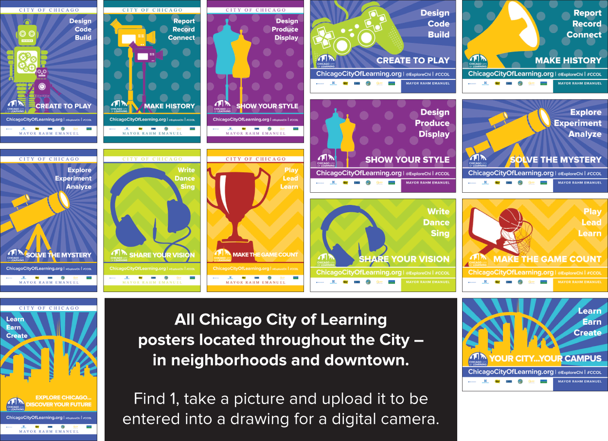 CCOL Scavenger Hunt posters